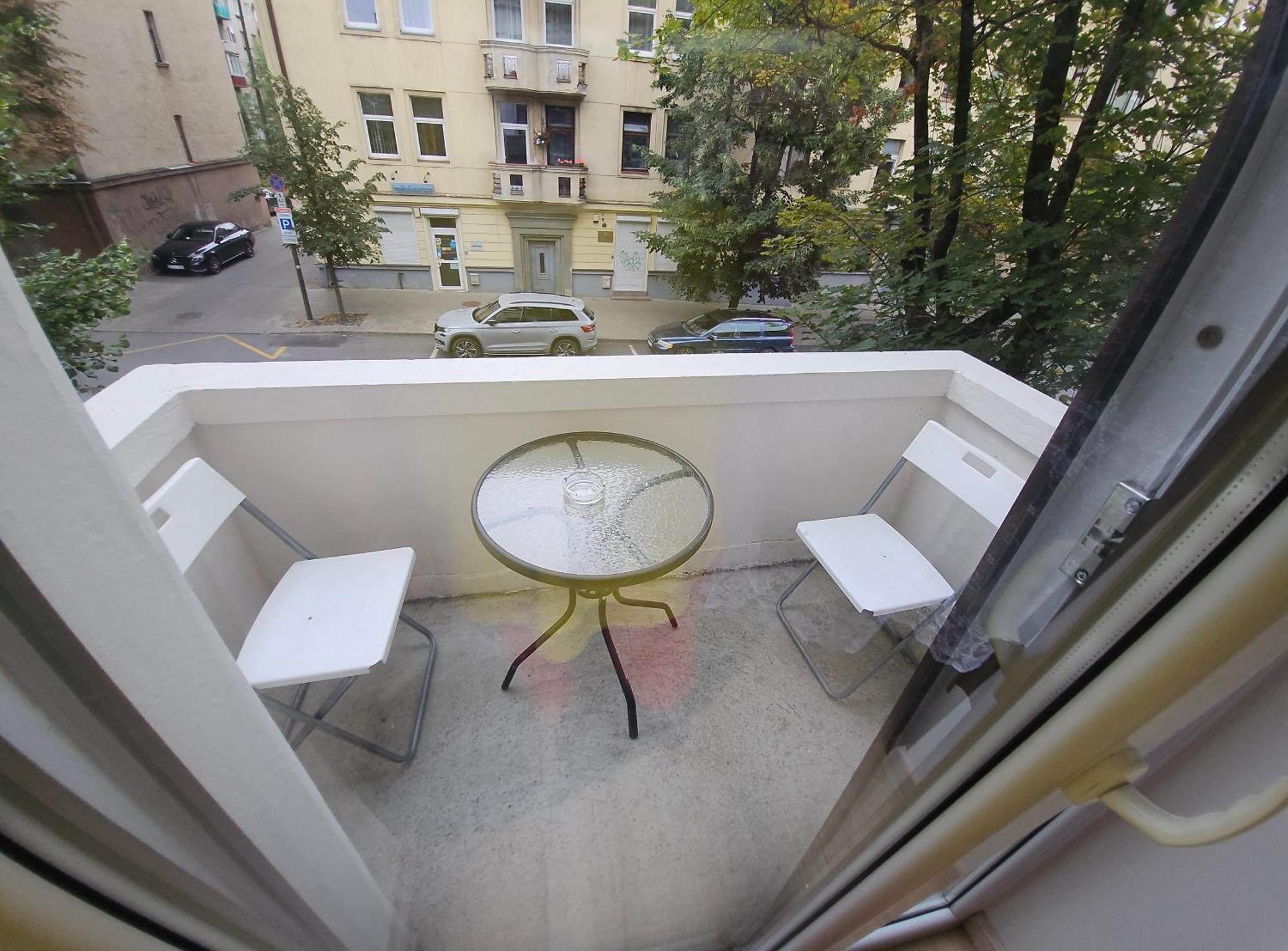 Kauno Apartamentai Su Balkonu Kaunas Bagian luar foto
